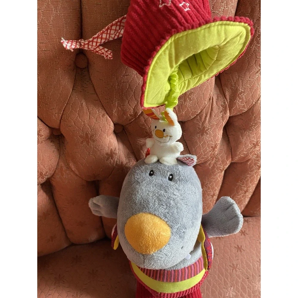 Lilliputiens Plush Nicolas Wolf Musical Cuddle 14